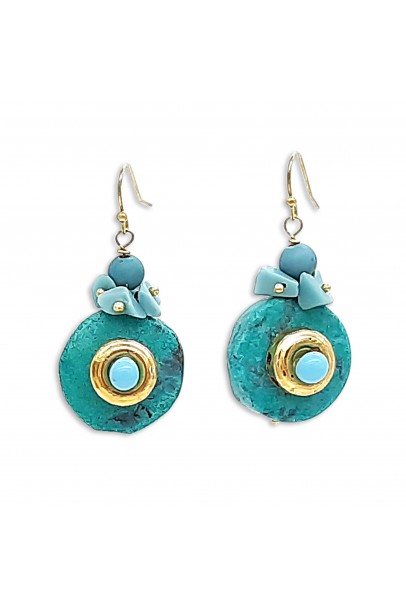 Turquoise Stone Earrings